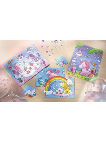 Spielzeug Haba 300299 3er Puzzle-Set - Einhorn Glitzerglück - 12/15/18 Teile Günstig Kaufen 4 Spielzeug Haba 300299 3er Puzzle-Set - Einhorn Glitzerglück - 12/15/18 Teile Günstig Kaufen – Bild 2