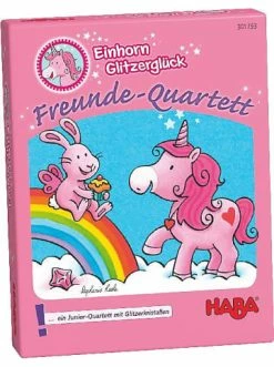 Spielzeug Haba 301793 Einhorn Glitzerglück Freunde-Quartett Günstig Kaufen