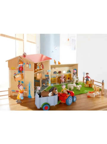 Spielzeug Haba 303131 Little Friends Bauernhof Traktor Mit Anhänger Günstig Kaufen 4 Spielzeug Haba 303131 Little Friends Bauernhof Traktor Mit Anhänger Günstig Kaufen – Bild 2