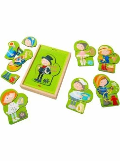 Spielzeug Haba 304641 Holzpuzzle Bunter Berufe-Mix Günstig Kaufen