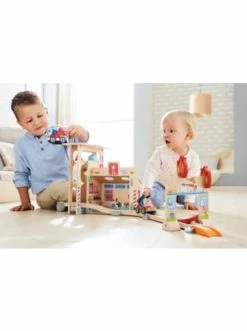 Spielzeug Haba 304847 Kullerbü – Spielbahn Feuerwehrwache Günstig Kaufen -Haba Shop haba 304847 kullerbu spielbahn feuerwehrwache 2