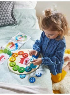 Spielzeug Haba 305288 Fädelspiel Regenbogenraupe Günstig Kaufen -Haba Shop haba 305288 fadelspiel regenbogenraupe 3