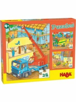 Spielzeug Haba 305469 Puzzles Auf Der Baustelle Günstig Kaufen