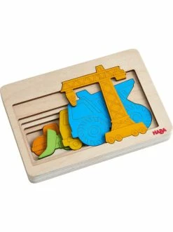Spielzeug Haba 305530 Holzpuzzle Baustellenfahrzeuge, 5 Teile Günstig Kaufen -Haba Shop haba 305530 holzpuzzle baustellenfahrzeuge 5 teile 1