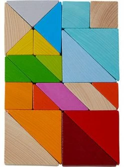 Spielzeug Haba 305777 Legespiel Bunter Tangram-Mix, 21-tlg. Günstig Kaufen -Haba Shop haba 305777 legespiel bunter tangram mix 21 tlg 6