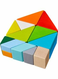 Spielzeug Haba 305778 3D-Legespiel Tangram-Würfel, 21-tlg. Günstig Kaufen -Haba Shop haba 305778 3d legespiel tangram wurfel 21 tlg 3