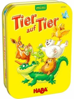 Spielzeug Haba 305907 Tier Auf Tier Mini, Stapelspiel Günstig Kaufen