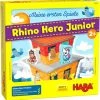 Spielzeug Haba 305912 Meine Ersten Spiele - Rhino Hero Junior Günstig Kaufen -Haba Shop haba 305912 meine ersten spiele rhino hero junior