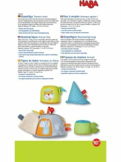 Spielzeug Haba 306452 Stapelfigur Tierisch Hoch Günstig Kaufen -Haba Shop haba 306452 stapelfigur tierisch hoch 1