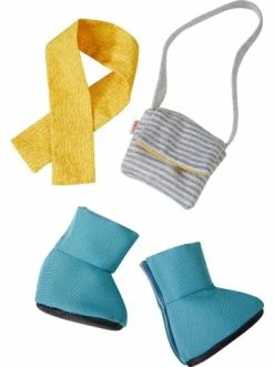 Spielzeug Haba 306579 Kleiderset Accessoires, 3-tlg. Puppen-Stiefel, Schal, Umhängetasche,... Günstig Kaufen