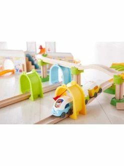 Spielzeug Haba 306745 Kullerbü – Spielbahn Bahnhof Günstig Kaufen -Haba Shop haba 306745 kullerbu spielbahn bahnhof 1