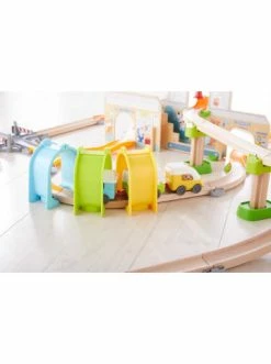 Spielzeug Haba 306745 Kullerbü – Spielbahn Bahnhof Günstig Kaufen -Haba Shop haba 306745 kullerbu spielbahn bahnhof 2