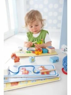 Spielzeug Haba 5580 Meine Erste Spielwelt - Bauernhof Fädelspiel Auf Dem Land Günstig Kaufen -Haba Shop haba 5580 meine erste spielwelt bauernhof fadelspiel auf dem land 2