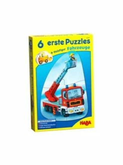 Spielzeug Haba 6 Erste Puzzles - Fahrzeuge In Mehrfarbig Günstig Kaufen