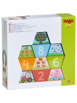 Spielzeug Haba Brettspiel 305158 - Legespiel Zahlen-Bauernhof, Zaehlen - Ab 2 Jahren Günstig Kaufen