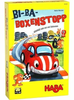 Spielzeug Haba Brettspiel 305260 - Bi-Ba-Boxenstopp, Wuerfelspiel - Ab 3 Jahren Günstig Kaufen