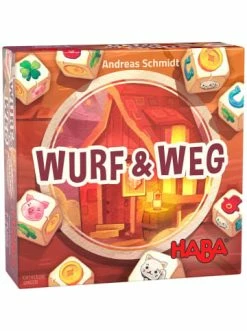 Spielzeug Haba Brettspiel 305292 - Wurf & Weg, Wuerfelspiel - Ab 8 Jahren Günstig Kaufen