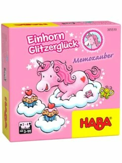 Spielzeug Haba Brettspiel 305510 - Einhorn Glitzerglueck, Memozauber - Ab 3 Jahren Günstig Kaufen