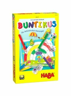 Spielzeug Haba Brettspiel 305538 - Buntikus, Ausmalspiel, Wuerfelspiel - Ab 4 Jahren Günstig Kaufen