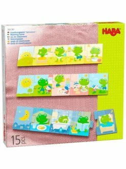 Spielzeug Haba Brettspiel 305781 - Zuordnungsspiel Tagesablauf, Holz - Ab 2 Jahren Günstig Kaufen