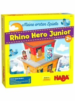Spielzeug Haba Brettspiel 305912 - Meine Ersten Spiele, Rhino Hero - Ab 2 Jahren Günstig Kaufen