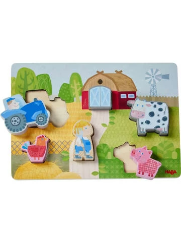 Spielzeug Haba Brettspiel 306289 - Holzpuzzle Auf Dem Bauernhof - Ab 1 Jahren Günstig Kaufen 3 Spielzeug Haba Brettspiel 306289 - Holzpuzzle Auf Dem Bauernhof - Ab 1 Jahren Günstig Kaufen
