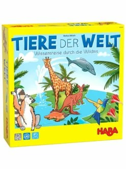 Spielzeug Haba Brettspiel 306560 - Tiere Der Welt, Wissensreise Durch - Ab 6 Jahren Günstig Kaufen