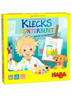 Spielzeug Haba Brettspiel 306669 - Klecks Kunterbunt, Kennst Du Die - Ab 3 Jahren Günstig Kaufen