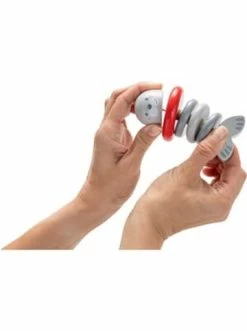 Spielzeug Haba Greifling Klapperfigur Robbe In Grau Günstig Kaufen -Haba Shop haba greifling klapperfigur robbe in grau 1