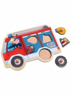 Spielzeug Haba Greifpuzzle Feuerwehrauto In Mehrfarbig Günstig Kaufen -Haba Shop haba greifpuzzle feuerwehrauto in mehrfarbig 2