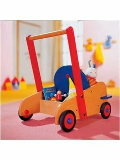 Spielzeug Haba Lauflernwagen Aus Holz In Mehrfarbig Günstig Kaufen -Haba Shop haba lauflernwagen aus holz in mehrfarbig 3