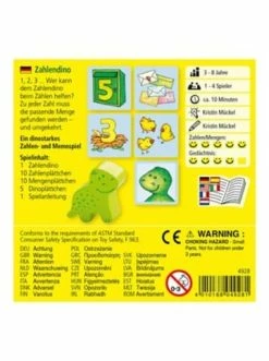 Spielzeug Haba Lernspiel Zahlendino In Mehrfarbig Günstig Kaufen -Haba Shop haba lernspiel zahlendino in mehrfarbig 3