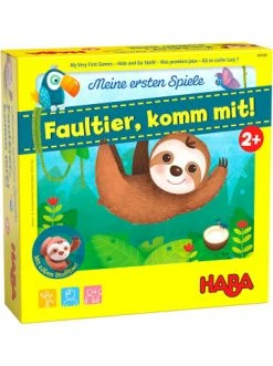 Spielzeug Haba Meine Ersten Spiele – Faultier, Komm Mit! Günstig Kaufen