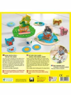 Spielzeug Haba Meine Ersten Spiele – Tier Auf Tier Junior Günstig Kaufen -Haba Shop haba meine ersten spiele tier auf tier junior 3