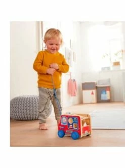 Haba Nachziehspielzeug Feuerwehrauto In Mehrfarbig Günstig Kaufen -Haba Shop haba nachziehspielzeug feuerwehrauto in mehrfarbig 3