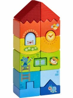 Haba Spielzeug 303708 - Stapelspiel Tier-Hochhaus, Holz, 15 - Ab 1 Jahren Günstig Kaufen
