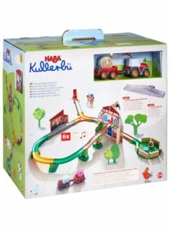 Haba Spielzeug 305397 - Kullerbue, Sound-Spielbahn Bauernhof - Ab 2 Jahren Günstig Kaufen