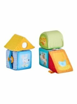 Spielzeug Haba Stoff- Entdeckerwürfel Tierisch Geometrisch In Mehrfarbig Günstig Kaufen -Haba Shop haba stoff entdeckerwurfel tierisch geometrisch in mehrfarbig 2