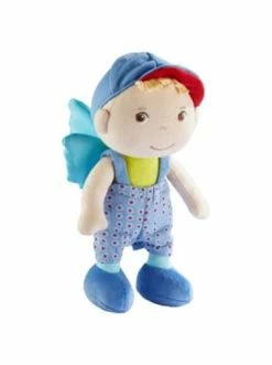 Spielzeug Haba Stoffpuppe Schutzengel Frido 20cm In Blau Günstig Kaufen -Haba Shop haba stoffpuppe schutzengel frido 20cm in blau 2