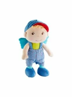 Spielzeug Haba Stoffpuppe Schutzengel Frido 20cm In Blau Günstig Kaufen