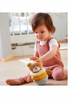 Haba Stoffspielzeug Stehauffigur Stapel-Bär In Mehrfarbig Günstig Kaufen -Haba Shop haba stoffspielzeug stehauffigur stapel bar in mehrfarbig 2