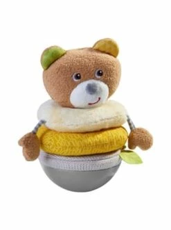 Haba Stoffspielzeug Stehauffigur Stapel-Bär In Mehrfarbig Günstig Kaufen