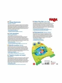 Spielzeug Haba Wasser-Spielmatte Kleiner Frosch In Grün Günstig Kaufen -Haba Shop haba wasser spielmatte kleiner frosch in grun 3